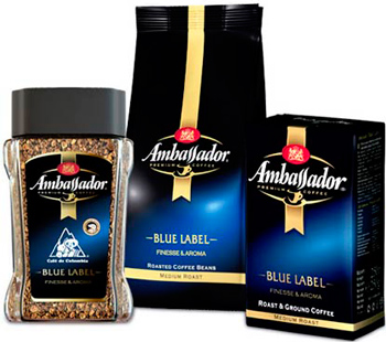 Кофе Ambassador Blue Label
