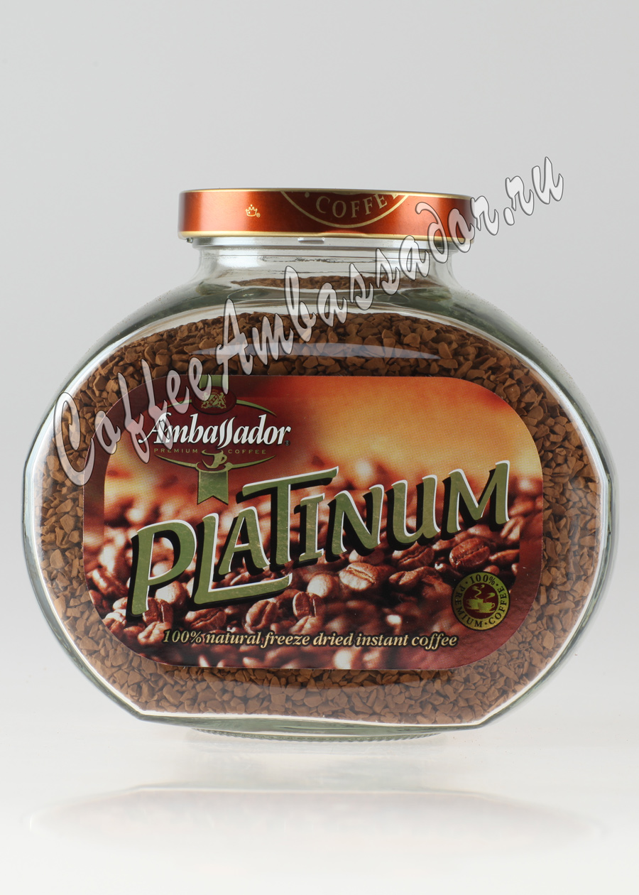 Кофе Ambassador (Амбассадор) Растворимый Platinum 190 гр (ст.б.)
