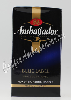 Кофе Ambassador Молотый Blue Label